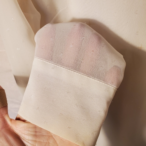 Karen Scott sheer blouse - Picture 3 of 8